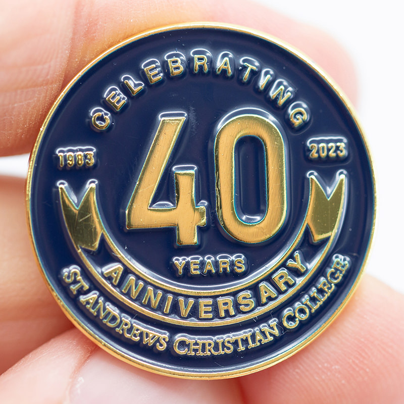 40 Year Anniversary Pin
