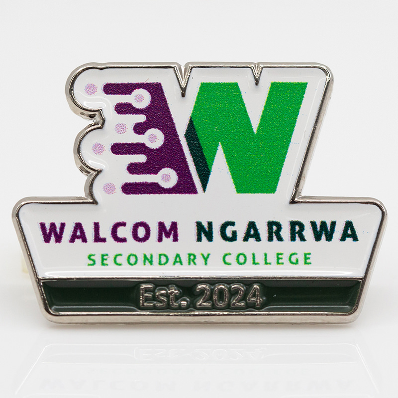 School Logo Lapel Pin